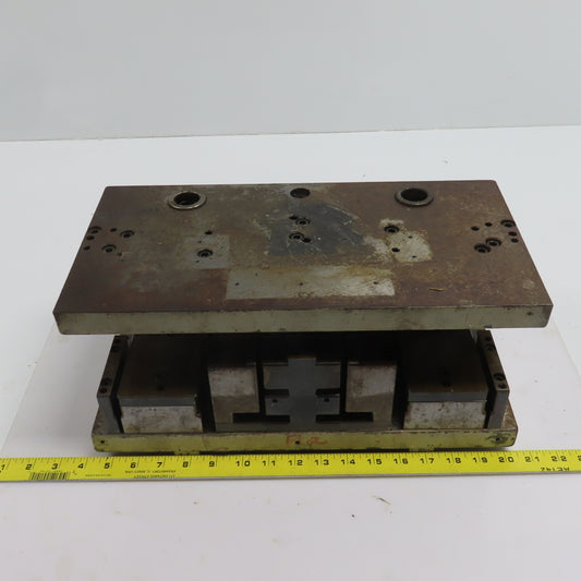 2 Post Punch Press Die Set/Shoe 8" FB x 16" W 6-1/4" Throat