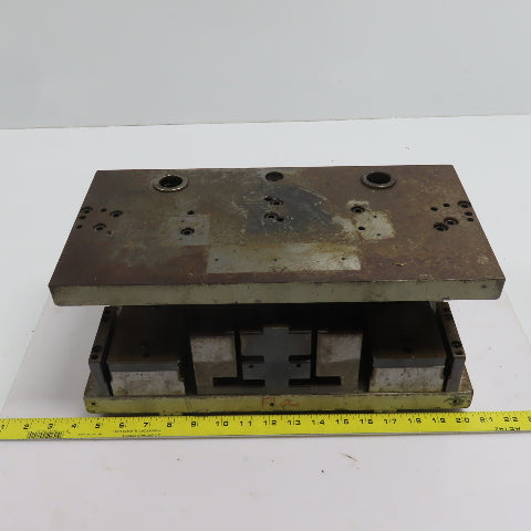 2 Post Punch Press Die Set/Shoe 8" FB x 16" W 6-1/4" Throat
