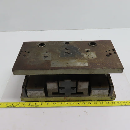 2 Post Punch Press Die Set/Shoe 8" FB x 16" W 6-1/4" Throat