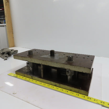 2 Post Punch Press Die Set/Shoe 8" FB x 18" W 5-3/4" Throat