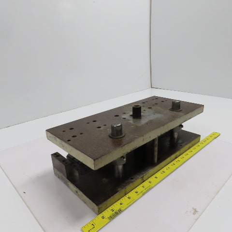 2 Post Punch Press Die Set/Shoe 8" FB x 18" W 5-3/4" Throat