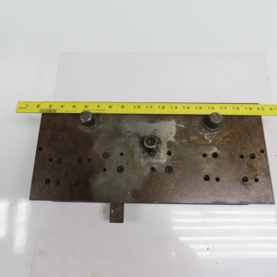 2 Post Punch Press Die Set/Shoe 8" FB x 18" W 5-3/4" Throat