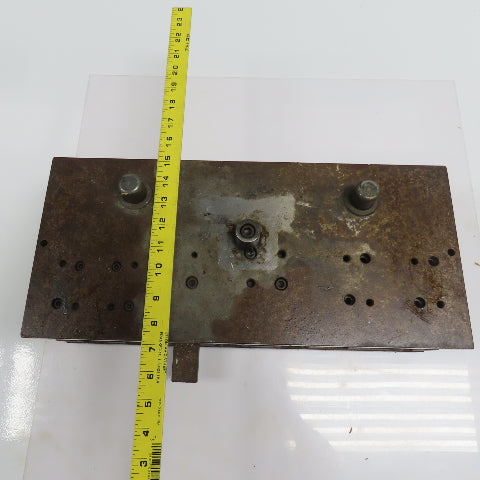 2 Post Punch Press Die Set/Shoe 8" FB x 18" W 5-3/4" Throat