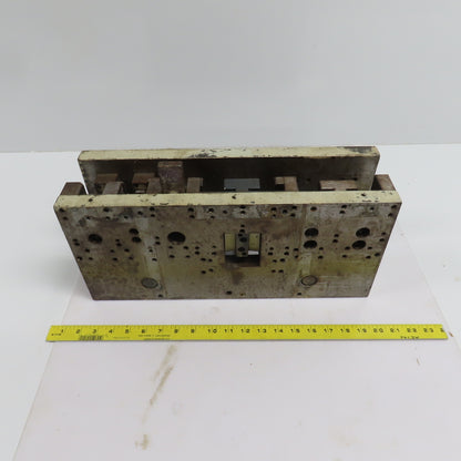 2 Post Punch Press Die Set/Shoe 8" FB x 18" W 5-3/4" Throat