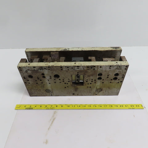 2 Post Punch Press Die Set/Shoe 8" FB x 18" W 5-3/4" Throat