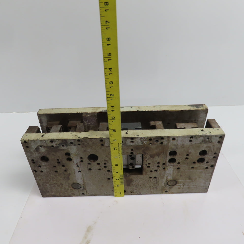 2 Post Punch Press Die Set/Shoe 8" FB x 18" W 5-3/4" Throat