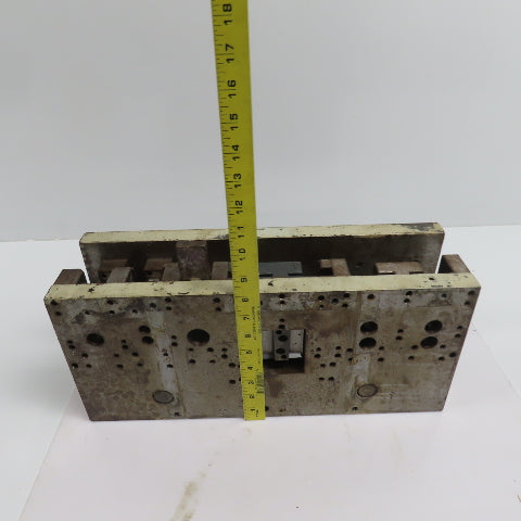 2 Post Punch Press Die Set/Shoe 8" FB x 18" W 5-3/4" Throat