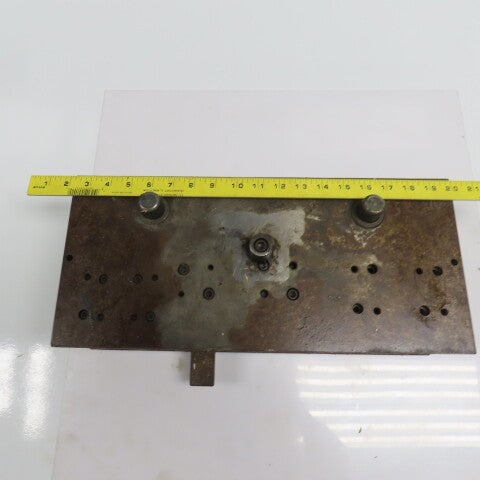 2 Post Punch Press Die Set/Shoe 8" FB x 18" W 5-3/4" Throat