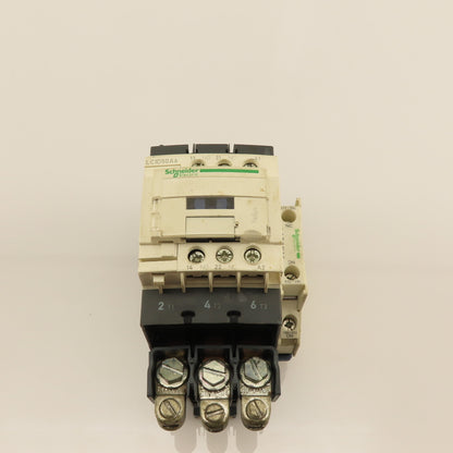 Schneider LC1D50A6 600V 40Hp 3Ph Contactor 120 Coil