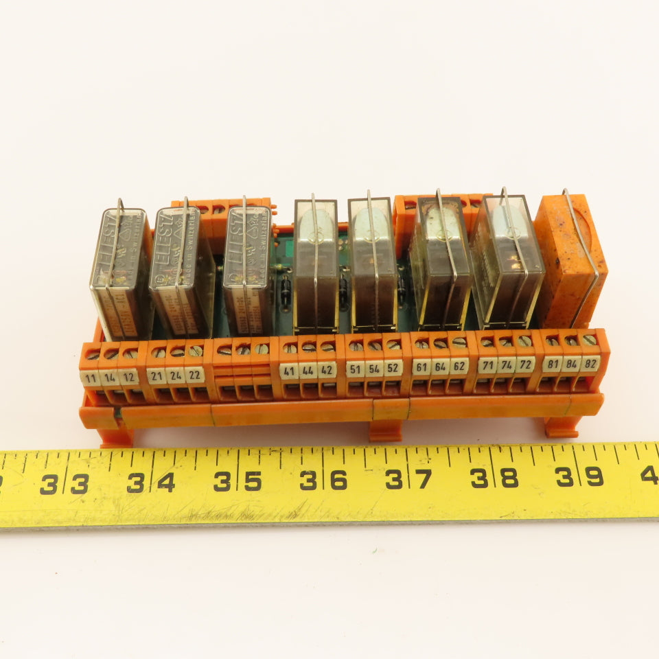 Weidmuller RSM8RS 24V 8 Position Relay Module