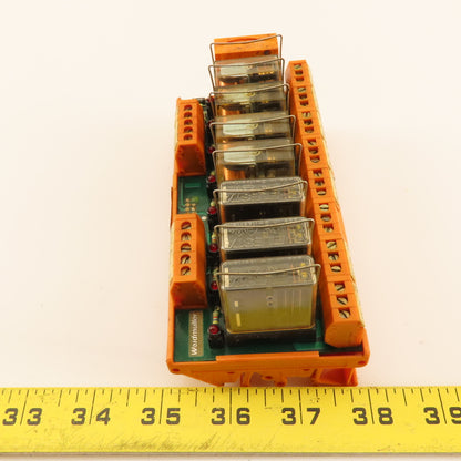 Weidmuller RSM8RS 24V 8 Position Relay Module