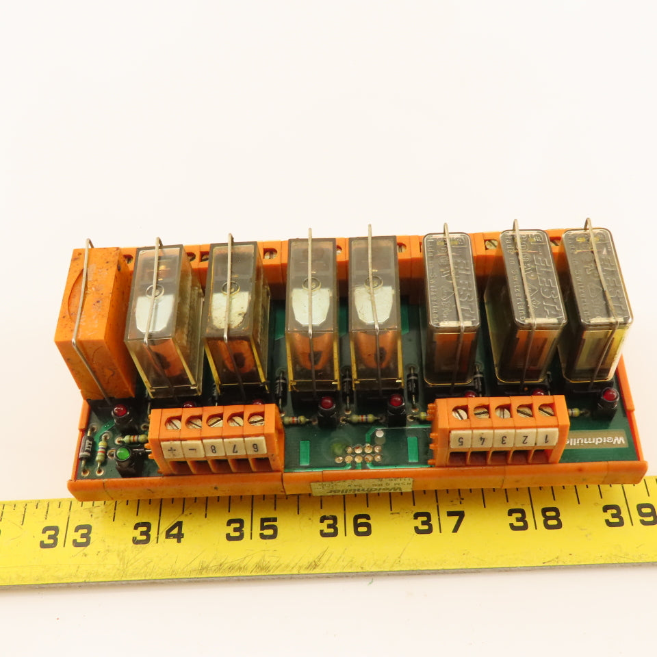 Weidmuller RSM8RS 24V 8 Position Relay Module