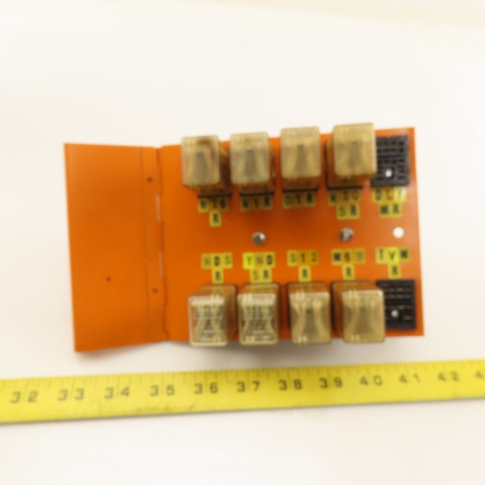 Schrack RA400024 Relay Board From Uvamatic 10MD Cell 115V 24V Coil
