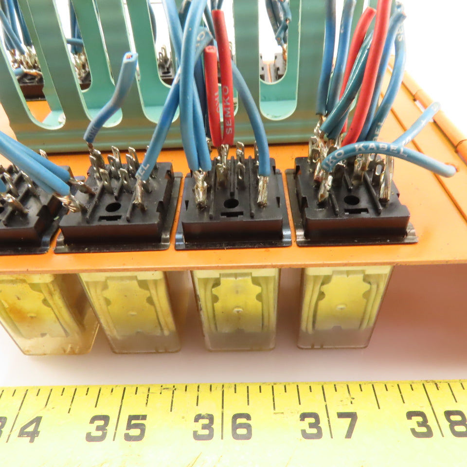 Schrack RA400024 Relay Board From Uvamatic 10MD Cell 115V 24V Coil