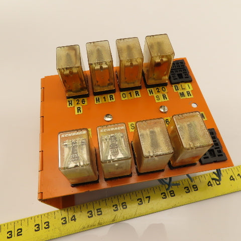 Schrack RA400024 Relay Board From Uvamatic 10MD Cell 115V 24V Coil