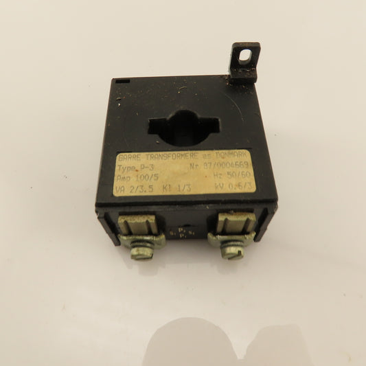 Garre Transformere 87/0004669 Type P-3 2/3.5VA 0.6/3 kV Current Transformer
