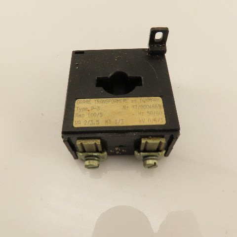 Garre Transformere 87/0004669 Type P-3 2/3.5VA 0.6/3 kV Current Transformer