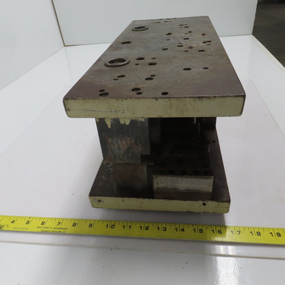 2 Post Punch Press Die Set/Shoe 8" FB x 20" W 6" Throat