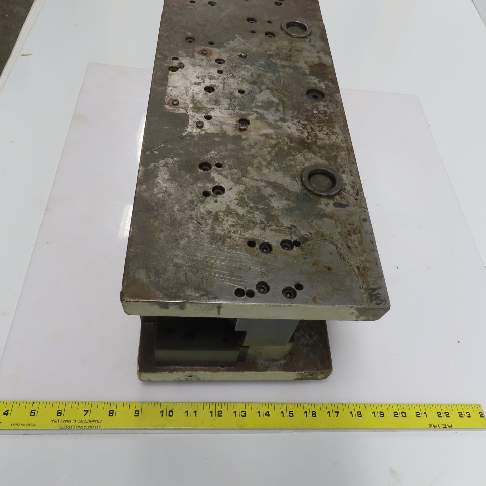 2 Post Punch Press Die Set/Shoe 8" FB x 20" W 6" Throat