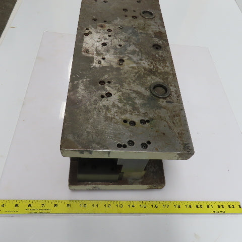 2 Post Punch Press Die Set/Shoe 8" FB x 20" W 6" Throat