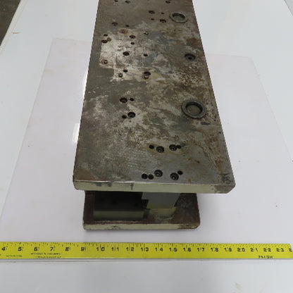 2 Post Punch Press Die Set/Shoe 8" FB x 20" W 6" Throat