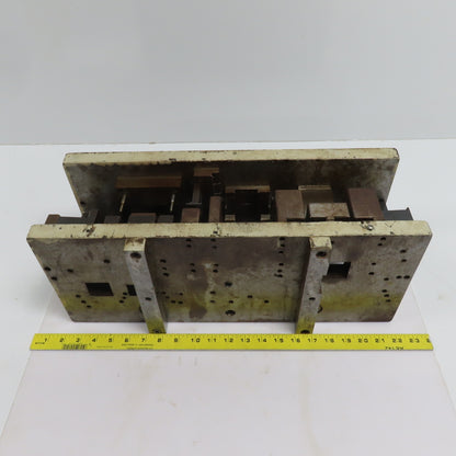 2 Post Punch Press Die Set/Shoe 8" FB x 20" W 6" Throat