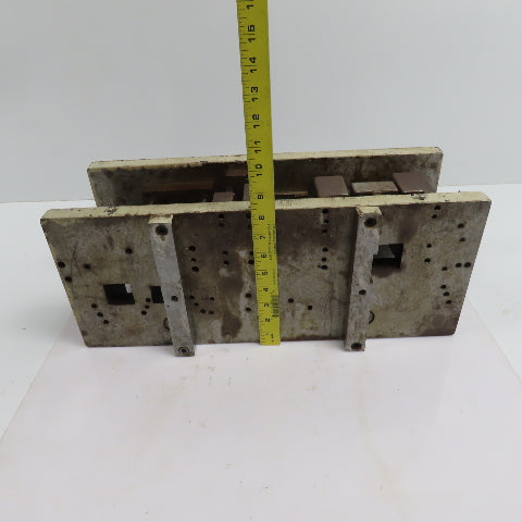 2 Post Punch Press Die Set/Shoe 8" FB x 20" W 6" Throat