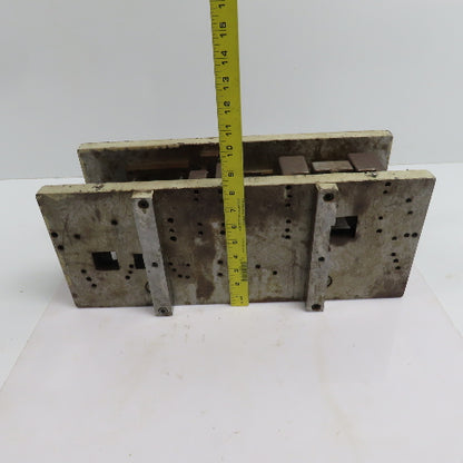 2 Post Punch Press Die Set/Shoe 8" FB x 20" W 6" Throat