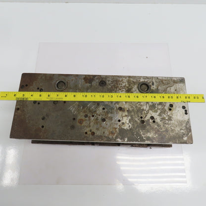 2 Post Punch Press Die Set/Shoe 8" FB x 20" W 6" Throat