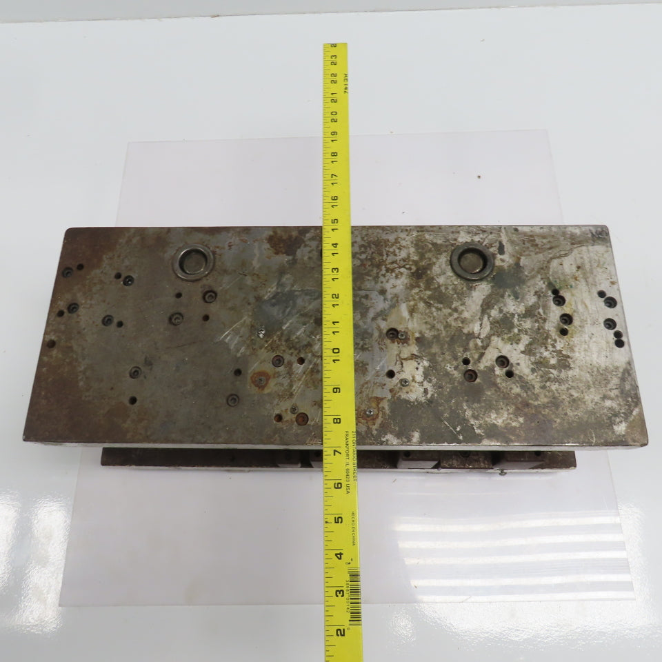 2 Post Punch Press Die Set/Shoe 8" FB x 20" W 6" Throat