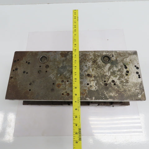 2 Post Punch Press Die Set/Shoe 8" FB x 20" W 6" Throat