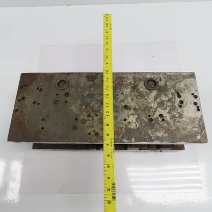 2 Post Punch Press Die Set/Shoe 8" FB x 20" W 6" Throat
