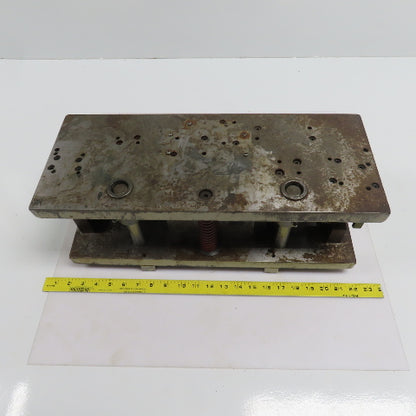 2 Post Punch Press Die Set/Shoe 8" FB x 20" W 6" Throat