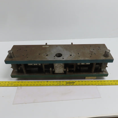 2 Post Punch Press Die Set/Shoe 8" FB x 30" W 5-3/4" Throat