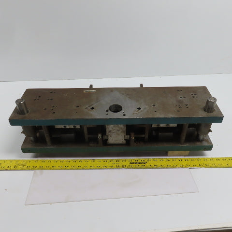 2 Post Punch Press Die Set/Shoe 8" FB x 30" W 5-3/4" Throat