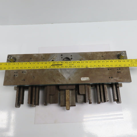 2 Post Punch Press Die Set/Shoe 8" FB x 30" W 5-3/4" Throat