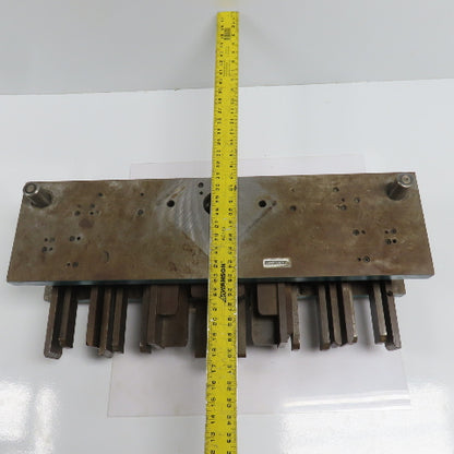 2 Post Punch Press Die Set/Shoe 8" FB x 30" W 5-3/4" Throat