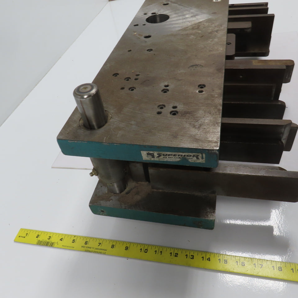 2 Post Punch Press Die Set/Shoe 8" FB x 30" W 5-3/4" Throat
