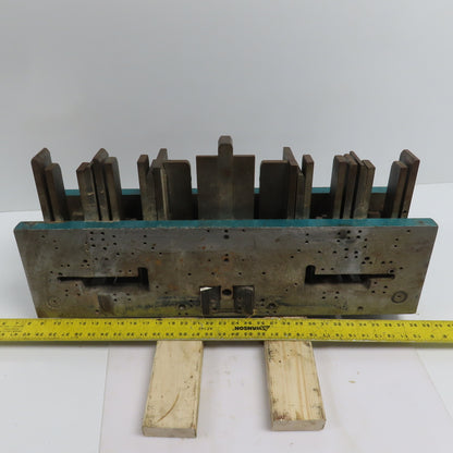 2 Post Punch Press Die Set/Shoe 8" FB x 30" W 5-3/4" Throat