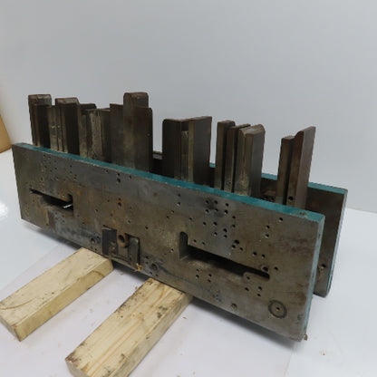 2 Post Punch Press Die Set/Shoe 8" FB x 30" W 5-3/4" Throat
