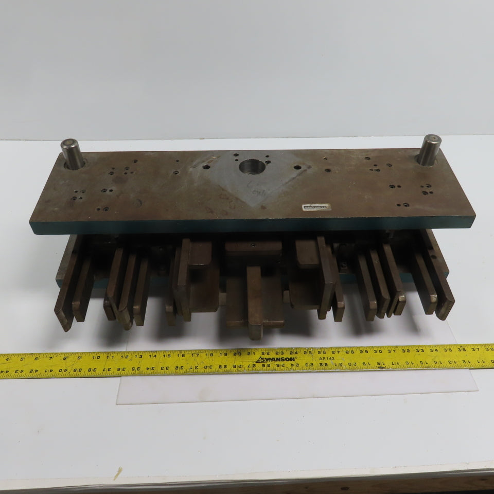2 Post Punch Press Die Set/Shoe 8" FB x 30" W 5-3/4" Throat