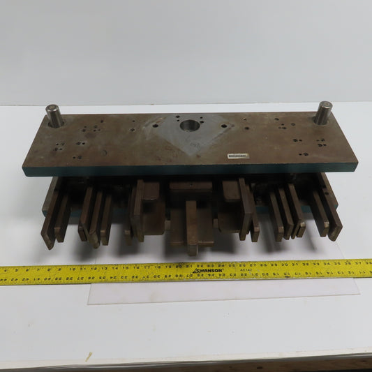2 Post Punch Press Die Set/Shoe 8" FB x 30" W 5-3/4" Throat