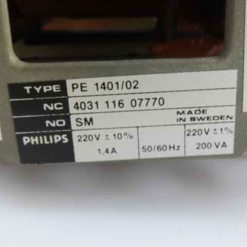 Philips PE1401/02 220V 50/60Hz 200VA Signal Conditioner