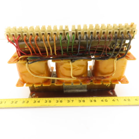 Elsund 700754 05 Type BBBB 220/500V Pri 20.5V Sec 400VA 50Hz 3Ph Transformer