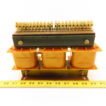 Elsund 700754 05 Type BBBB 220/500V Pri 20.5V Sec 400VA 50Hz 3Ph Transformer