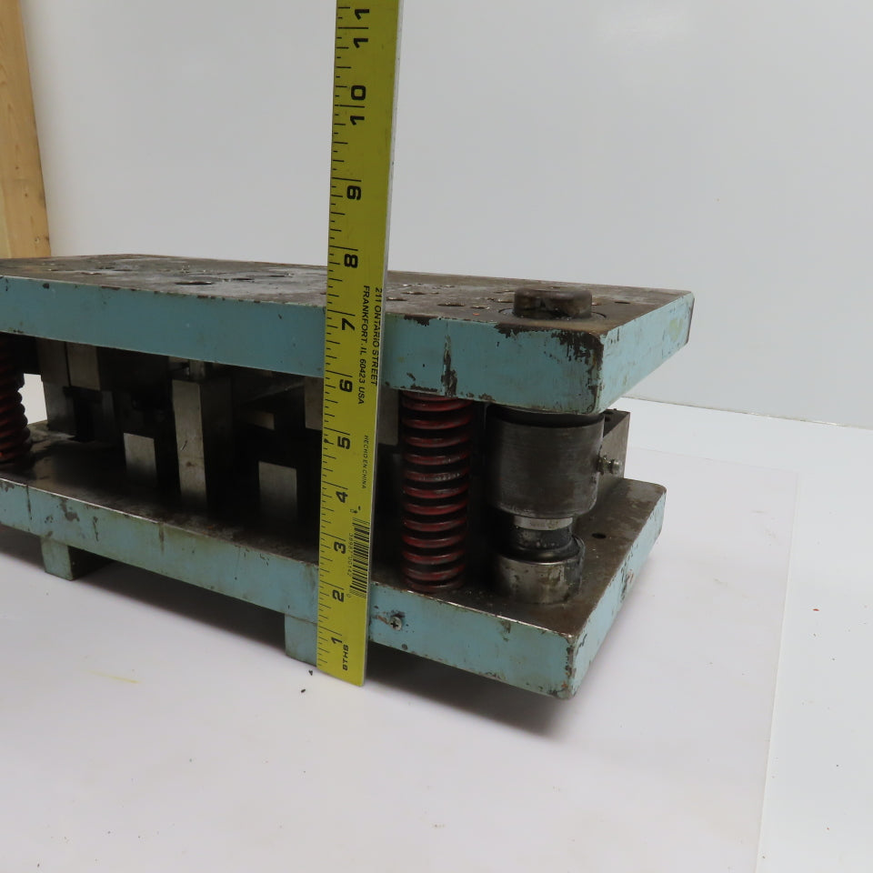 2 Post Punch Press Die Set/Shoe 8" FB x 18" W 6" Throat