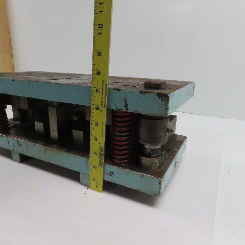 2 Post Punch Press Die Set/Shoe 8" FB x 18" W 6" Throat