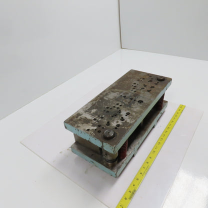2 Post Punch Press Die Set/Shoe 8" FB x 18" W 6" Throat