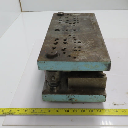 2 Post Punch Press Die Set/Shoe 8" FB x 18" W 6" Throat