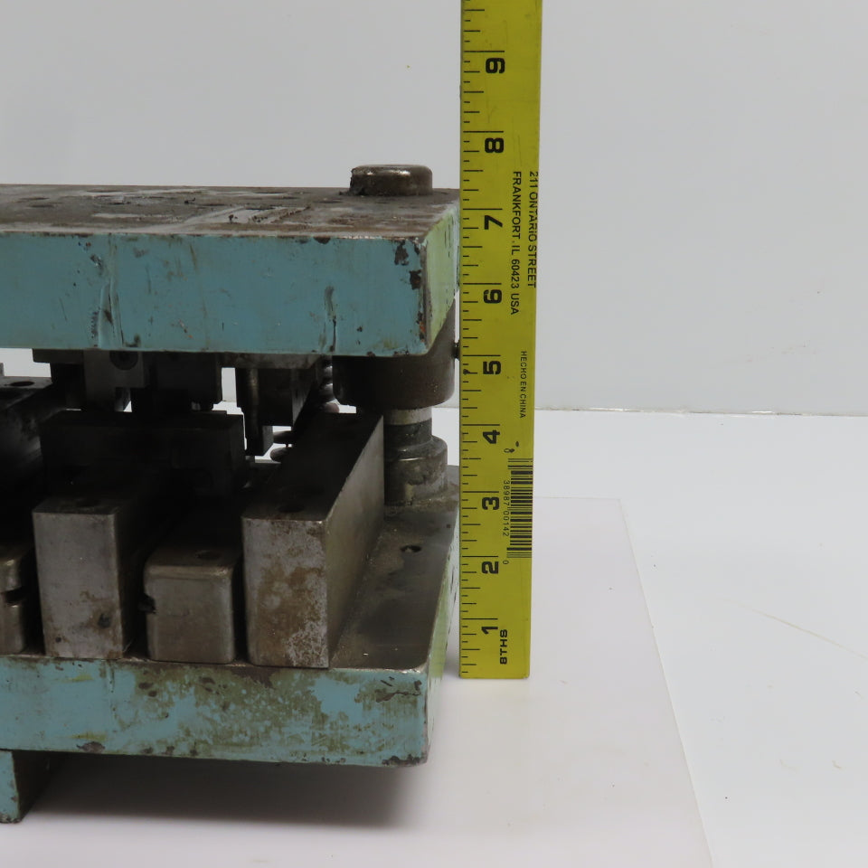 2 Post Punch Press Die Set/Shoe 8" FB x 18" W 6" Throat